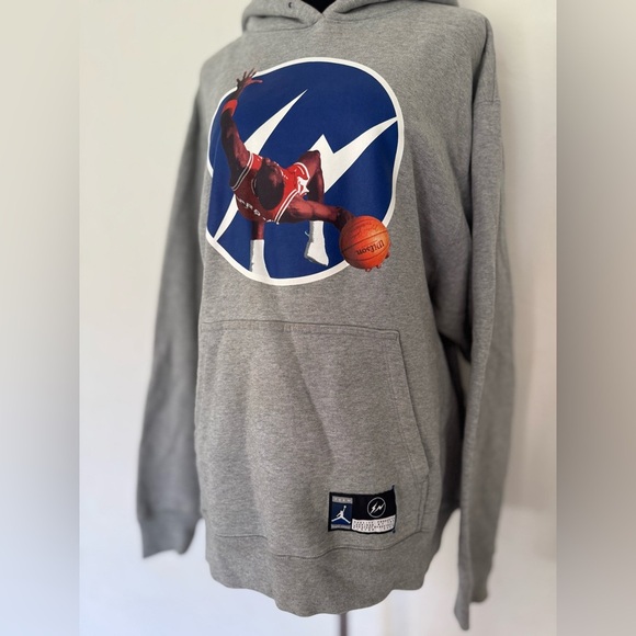 Air Jordan x Fragment Image Pullover Hoodie - Picture 3 of 7